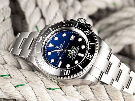 deep sea blue rolex|Rolex deepest dive watch.